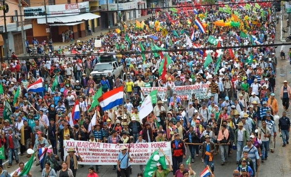 Diario HOY | Convocan a tradicional marcha nacional campesina