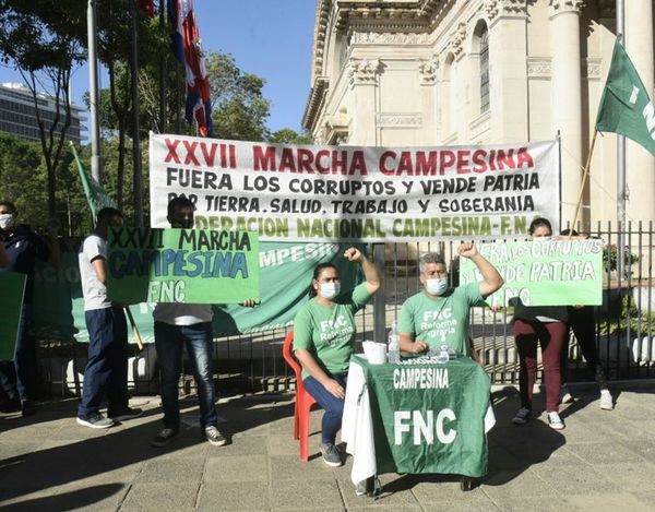 La 27ª Marcha Campesina será el 25 de marzo, anuncian - Nacionales - ABC Color