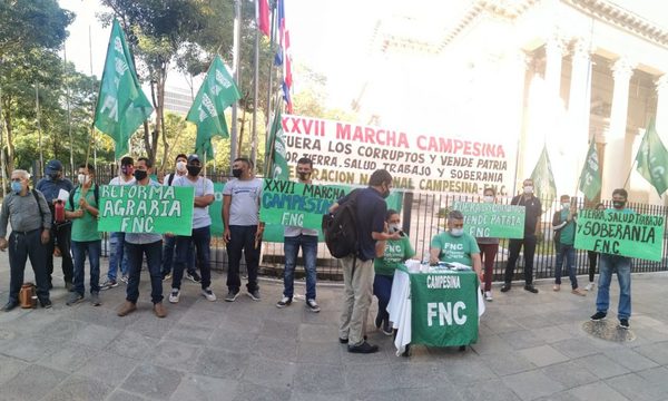 Federación Nacional Campesina anuncia marcha para el 25 de marzo