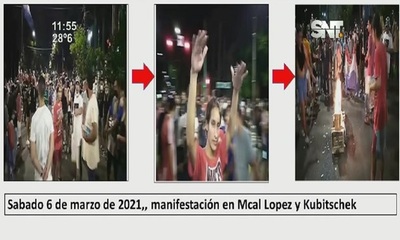 EXCLUSIVO: Identifican a infiltrados en manifestaciones - SNT