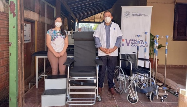 V Región Sanitaria distribuye equipos biomédicos a hospitales - Noticiero Paraguay