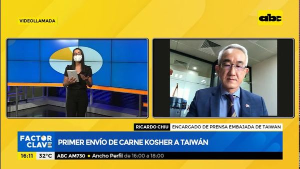 Primer envío de carne Kosher a Taiwán - Factor Clave - ABC Color