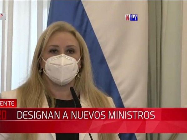 Celina Lezcano fue designada como ministra de la Mujer