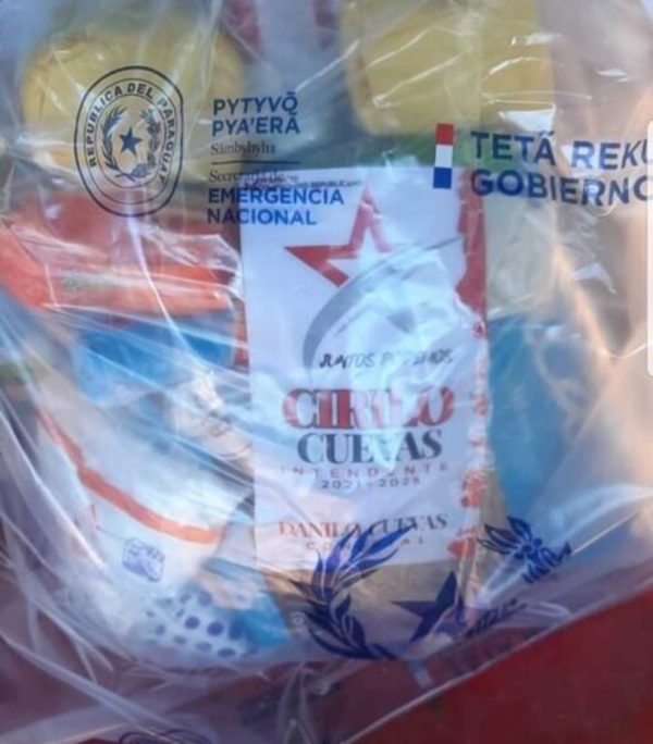 Cuevas desmiente que su hermano entrega kits de la SEN en su campaña a la intendencia de Sapucai | Ñanduti