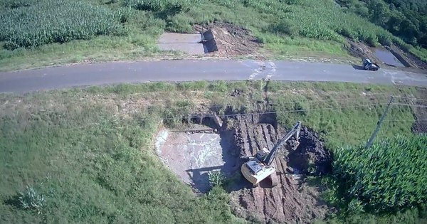 La Nación / Sostenido avance en obras en el tramo Pozo Colorado-Concepción