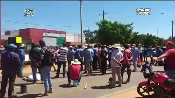 Dpto. de San Pedro: Labriegos se suman a las manifestaciones - SNT