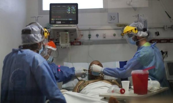 Covid deja 17 finados, 2.125 contagiados, avei 324 internados en terapia intensiva
