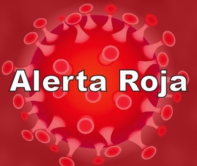 Salud emite alerta roja ante aumento de contagios de COVID19