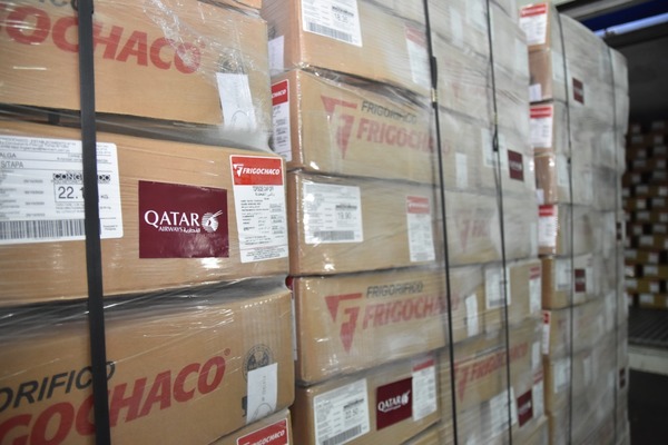 FrigoChaco prepara un nuevo envío de 6.000 kilos de carne bovina para Qatar Airways