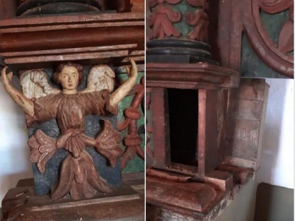 Roban pieza de arte del siglo XVII del oratorio de Caazapá