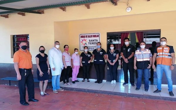 Controlan avance de obras en varias Unidas de Salud Familiar