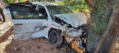 Choque en Caacupé deja un adolescente fallecido y otro menor internado en el Hospital del Trauma