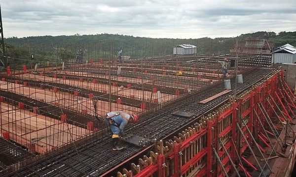Intensifican tareas de armado y encofrado del segundo tablero del Puente de la Integración – Diario TNPRESS