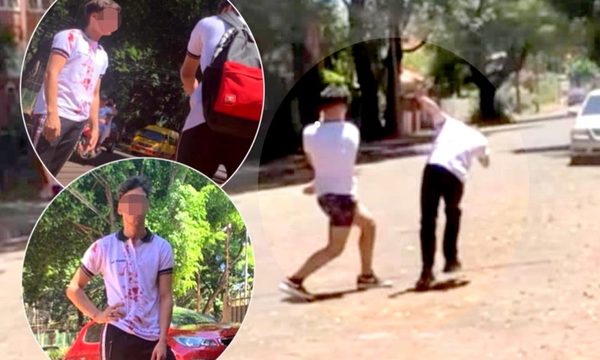 Dos alumnos del Gimnasio del Saber se toman a golpes – Diario TNPRESS