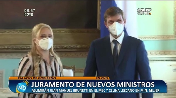 Palacio de Gobierno: Juramento de nuevos Ministros - SNT