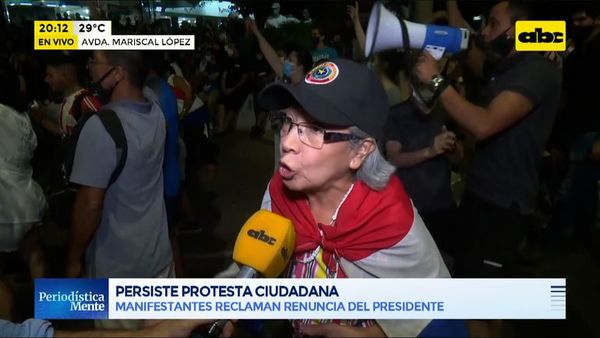 La abuelita grosera que concentra la rabia popular - Nacionales - ABC Color