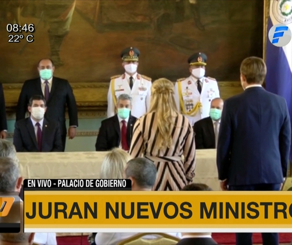 Juran nuevos ministros en Palacio de Gobierno