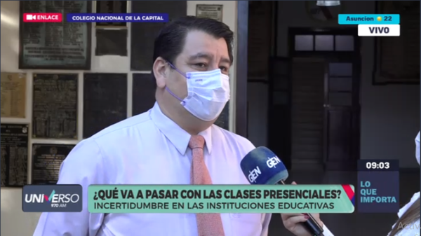 Diario HOY | Luis Estigarribia, director CNC, sobre incertidumbre por continuación de las clases presenciales