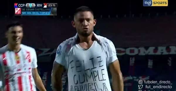Dedicatoria del gol frustrado es sensación en redes