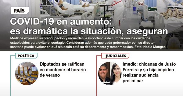 La Nación / LN PM: Las noticias más relevantes de la siesta del 10 de marzo