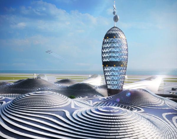 Spaceport City: diseñan el que podría ser un aeropuerto para viajes espaciales