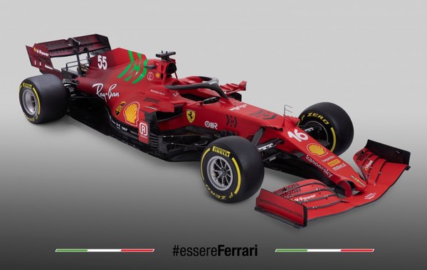 Ferrari y un inesperado toque verde