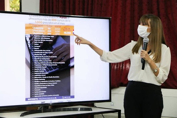 SNPP lanza 800 cursos y habilita inscripciones desde hoy