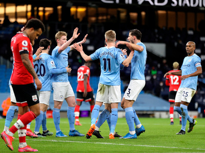 El City se recupera con una goleada al Soton