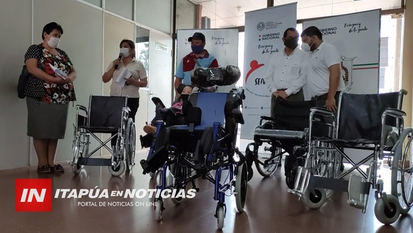 DESDE LA GOBERNACIÓN CONTINÚAN ASISTENCIA A PERSONAS CON DISCAPACIDAD Y CON CÁNCER.