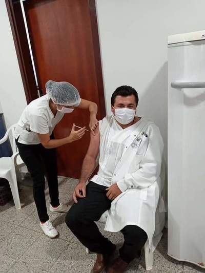 Vacunación anticovid inició en Caaguazú