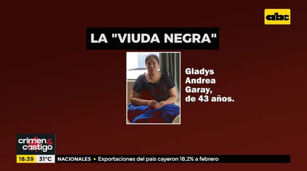 Condenaron a “viuda negra” a 30 años - Crimen y castigo - ABC Color
