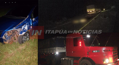CAMIONERO FALLECIÓ TRAS SER ARROLLADO EN BELLA VISTA.