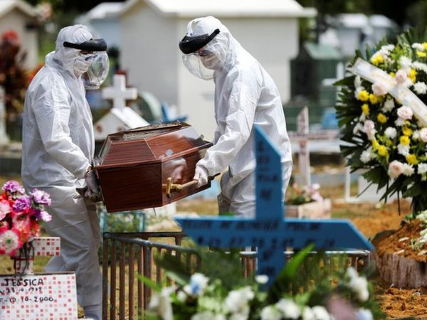 Brasil registró más de 2.280 muertes por COVID-19, un nuevo récord por segundo día consecutivo | Ñanduti