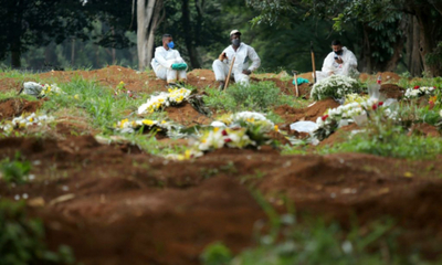 Nuevo récord de muertes por Covid-19 en Brasil: pasó las 2.280 en un día - ADN Digital