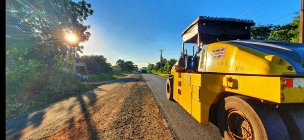 Avanza la obra de pavimentación asfáltica en San Pedro – Prensa 5