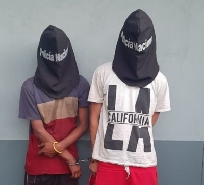Detienen a dos menores por robo