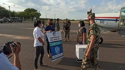 Llegaron las primeras vacunas contra el COVID-19 para el Chaco