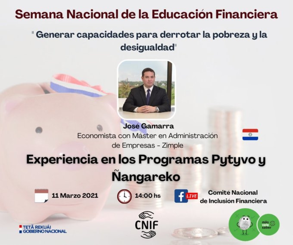 Expondrán este jueves sobre subsidios del Gobierno en Semana de Educación Financiera | .::Agencia IP::.