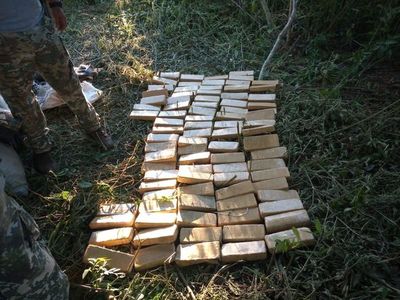 Más de 1000 kilos de marihuana incautada en Canindeyú