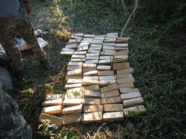 Más de 1000 kilos de marihuana incautada en Canindeyú