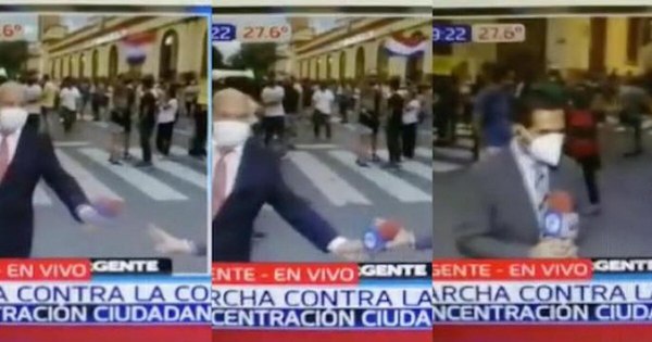 La Nación / (Video) Pifiada viral de medios del Grupo Vierci en el MarzoParaguayo2021