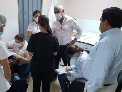 Guairá: Contaron dosis ante supuestos vacunados VIP