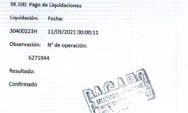 Denuncian cobro ilegal de tasas judiciales frente al Palacio de Justicia