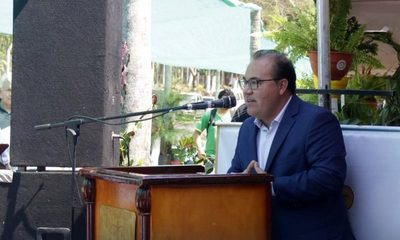 Gobernador de Cordillera propone redireccionar fondos del MOPC a Salud Pública