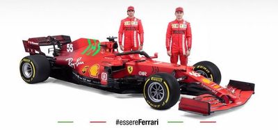 SF21, el Ferrari de Sainz y Leclerc - Automovilismo - ABC Color