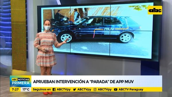 Aprueban intervención a parada de APP Muv - ABC Noticias - ABC Color