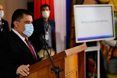 Ministro de Salud Julio Borba anuncia la llegada de otras 3000 vacunas contra el Covid-19