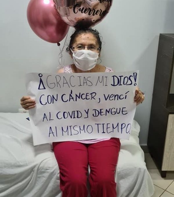 Con cáncer, supero al dengue y COVID-19