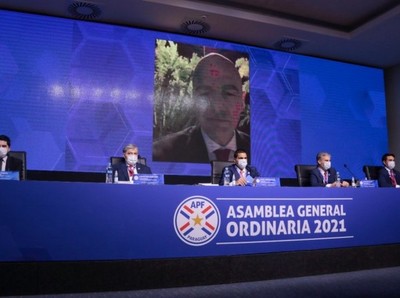 Histórica participación del presidente de la FIFA, Gianni Infantino, en Asamblea de la APF - APF