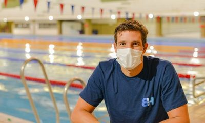 Benjamín Hockin se alista para el Campeonato Sudamericano de Natación en Argentina
